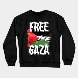 Free-Gaza Crewneck Sweatshirt